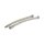 Goodridge QD fuel crossover line clear braided stainless