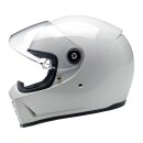 Biltwell Lane Splitter Helm weiß glänzend XL