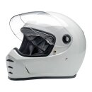 Biltwell Lane Splitter Helm weiß glänzend XL