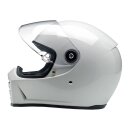 Biltwell Lane Splitter Helm weiß glänzend XL