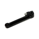 Lever, shifter rod. On transmission. Black