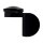 Avon MT Air Cushioned grips black anodized, throttle assist