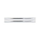 Universal head pipe extension set 30" long chrome