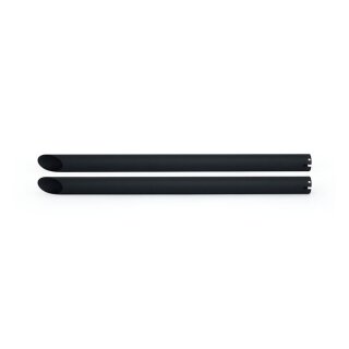 Universal head pipe extension set 30" long black