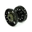 Custom Star hub, for OEM axle. Black with black star