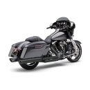 Cobra, 909 Twins 4" slip-on mufflers. Black