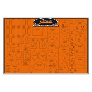 James, gasket & seal board. Transmission