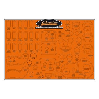 James, gasket & seal board.  04-22 XL Sportster, XR1200