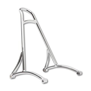 Burly chrom Sissybar kurz 13"  für Harley XL Sportster 96-03