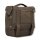 Burly, Voyager saddlebag. Dark Oak canvas