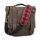 Burly, Voyager saddlebag. Dark Oak canvas