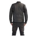John Doe Technical Leather jacket with XTM black