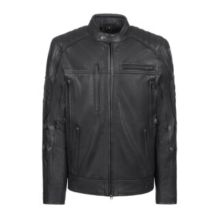 John Doe Technical Leather jacket with XTM black