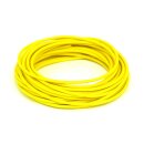 Classic cloth covered wiring, 25ft. roll. Yellow