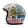 DMD WORDS VINTAGE HELMET WHITE