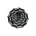 SKULL AND WEB BUCKLE