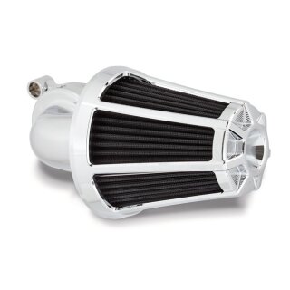 Arlen Ness Beveled Monster Sucker Luftfilter chrom für Harley Softail Touring 17-22