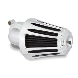 Arlen Ness Deep Cut Monster Sucker Luftfilter chrom für Harley Softail Touring 17-21