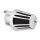 Arlen Ness Deep Cut Monster Sucker Luftfilter chrom für Harley Softail Touring 17-21