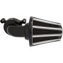 Ness 10 Gauge Monster Sucker Luftfilter schwarz für Harley Softail Touring 17-24
