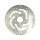 TRW brake rotor OEM Swept 11.5" rear, left