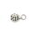 TRIKTOPZ DICE KEY CHAIN WHITE