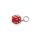 TRIKTOPZ DICE KEY CHAIN CLEAR RED