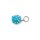 TRIKTOPZ DICE KEY CHAIN CLEAR BLUE