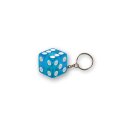 TRIKTOPZ DICE KEY CHAIN BLUE GLITTER