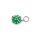 TRIKTOPZ DICE KEY CHAIN GREEN GLITTER