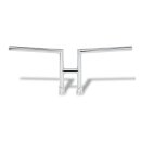 Biltwell H-2 bar handlebar chrome