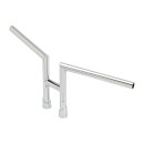 Biltwell H-2 bar handlebar chrome