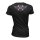 LT RATTLE AND ROLL V-NECK T-SHIRT BLACK
