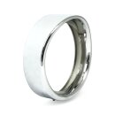 Scheinwerfer Zierring Trim Ring Visor Style Chrom 7"...