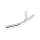 Nerf bar, primary case protection. Chrome