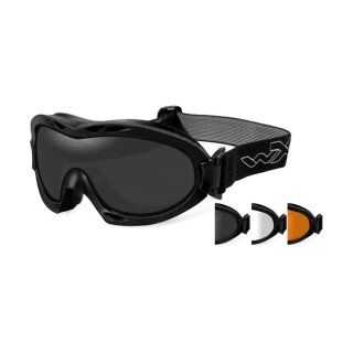 Motorrad Biker Sonnenbrille Schutzbrille WILEY X NERVE