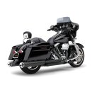 Cobra, 4-1/2" Tri-Flo slip-on mufflers. Black