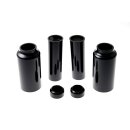 Cult-Werk, 6-piece fork tube cover kit. Gloss black