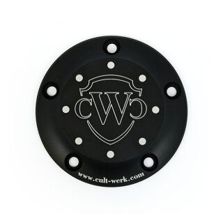 Cult-Werk Point Cover schwarz für Harley Twin Cam 99-17