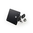 Cult-Werk, side mount license plate bracket, black. Italy