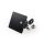 Cult-Werk, side mount license plate bracket, black. Italy
