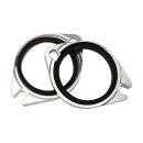 S&S Manifold Mounting Flange Set für Harley Twin...