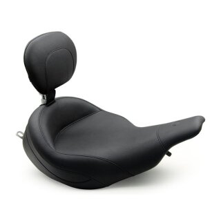 Mustang, Super Touring solo seat. With rider backrest
