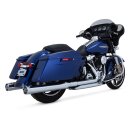 Vance & Hines, Monster Round slip-on mufflers. Chrome