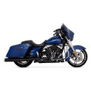 Vance & Hines Monster Round slip-on mufflers. Black