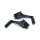 Kuryakyn, adjustable Touring passenger pegs. Black
