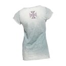 WCC LOCK UP LADIES T-SHIRT RETRO STONE GREY