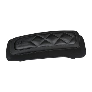 Mustang, saddlebag lid cover set. Carbon Diamond