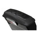 Mustang, saddlebag lid cover set. Carbon Diamond