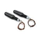 Motorrad Sequenz LED Lauflicht Blinker Set schwarz EC...